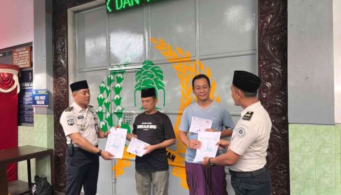 Dua Napi Rutan Kudus Bebas di Hari Raya, Terima Remisi Khusus Idul Fitri