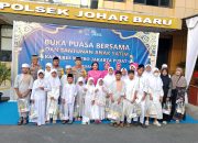 Kapolres Metro Jakarta Pusat Hadiri Buka Puasa Bersama di Polsek Johar Baru