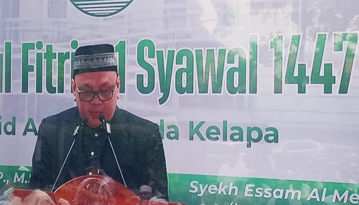 Khutbah Idul Fitri di Masjid Agung Sunda Kelapa: Ekonomi Global Rentan, Kecemasan Masyarakat Meningkat