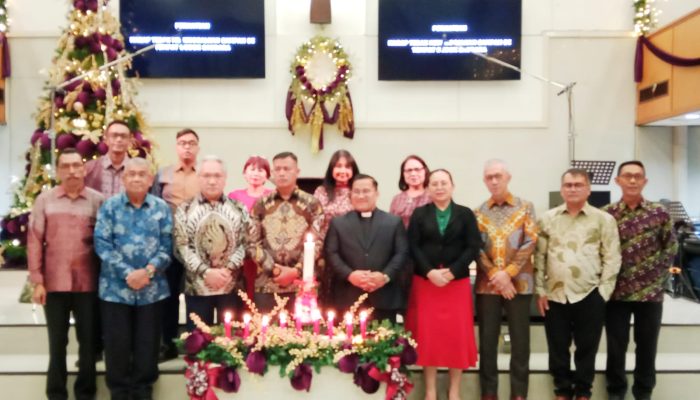 Pendeta Yohanes Tekankan Kehadiran Tuhan Menyelamatkan Keluarga dalam Perayaan Natal Bersama di Kramat