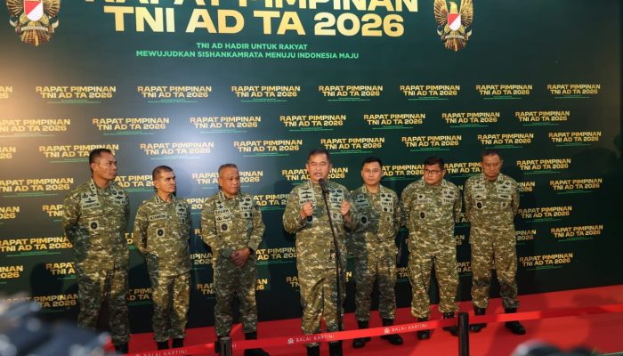 Rapim TNI AD Tekankan Dukungan Program Nasional dan Peningkatan Kesejahteraan Prajurit