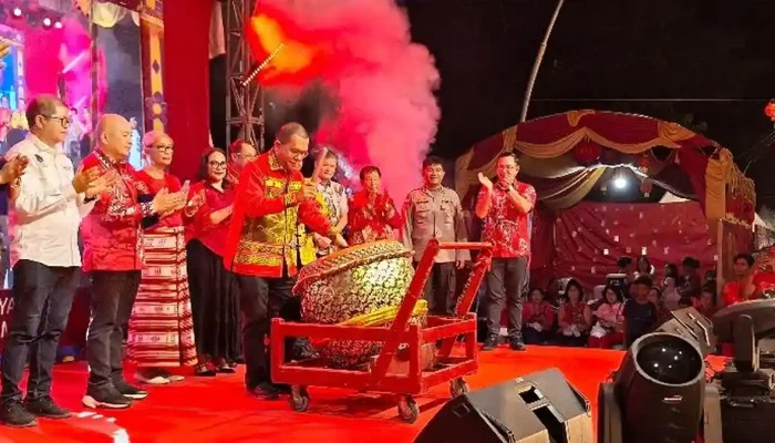 Lampion Food Street Market Resmi Dibuka Gubernur NTT