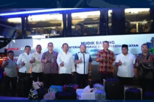 Kanwil Ditjenim Jateng Sambut Hangat Rombongan Mudik Bareng Kemenimipas 2026 di Semarang