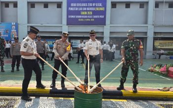 Zero Halinar! Rutan Kelas I Jakarta Pusat Musnahkan Ratusan HP Hasil Sitaan