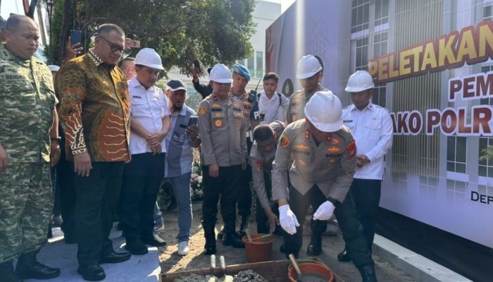 Batu Pertama Mako Polres Depok, Awal Penguatan Layanan Polisi