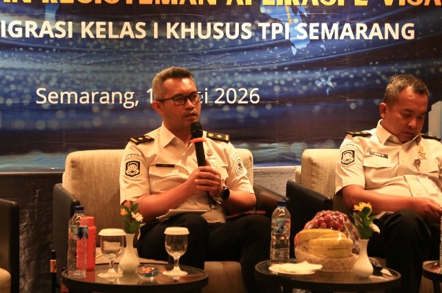 Imigrasi Semarang Sosialisasikan Golden Visa dan E-Visa, Perusahaan Pengguna TKA Dibekali Aturan Keimigrasian Baru