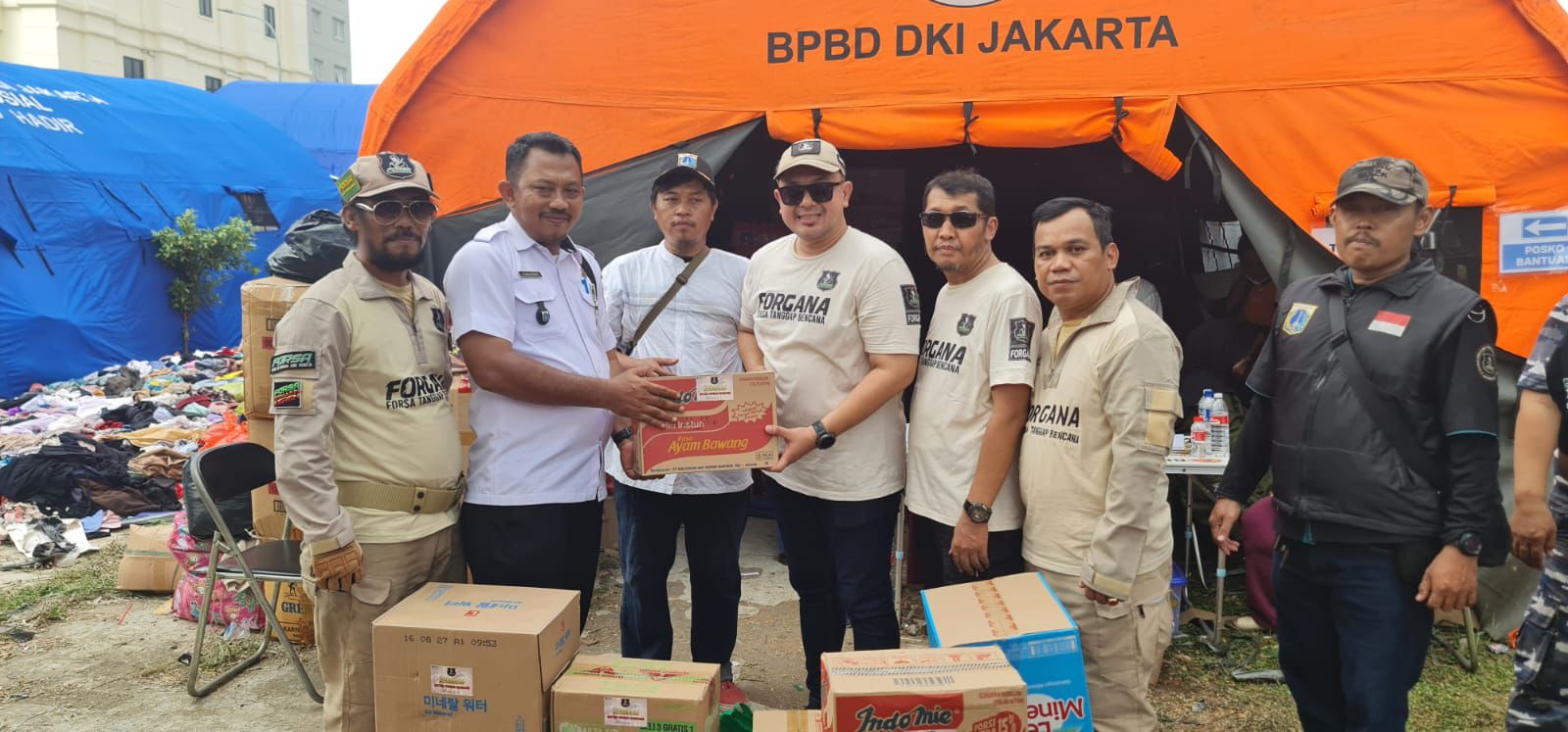 DPP FORSA (Fans of Rhoma and Soneta) Menyalurkan Bantuan Kepada Bencana Korban Kebakaran