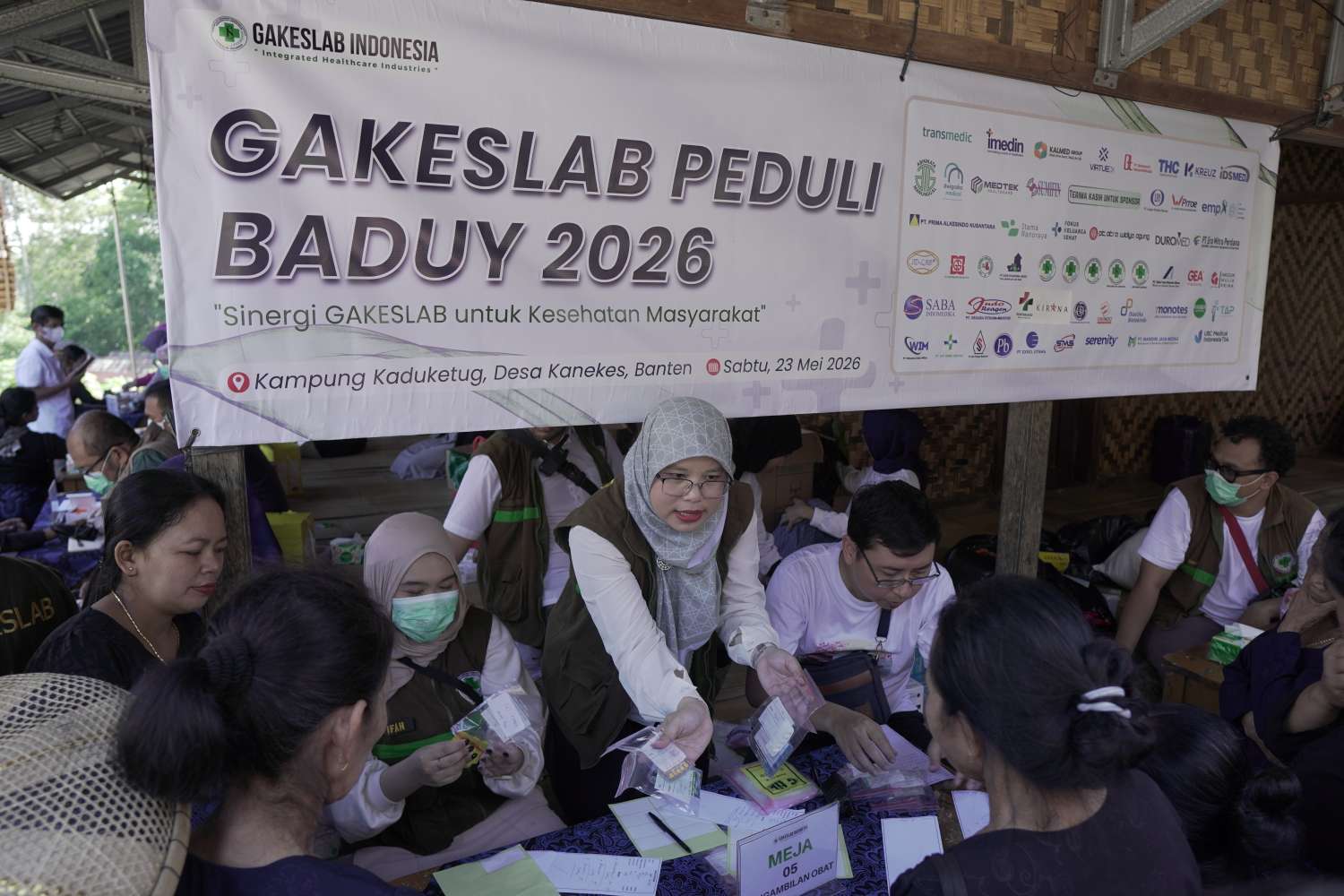 Sinergi GAKESLAB Indonesia untuk Kesehatan Masyarakat Baduy, 225 Warga Ikuti Pemeriksaan Gratis