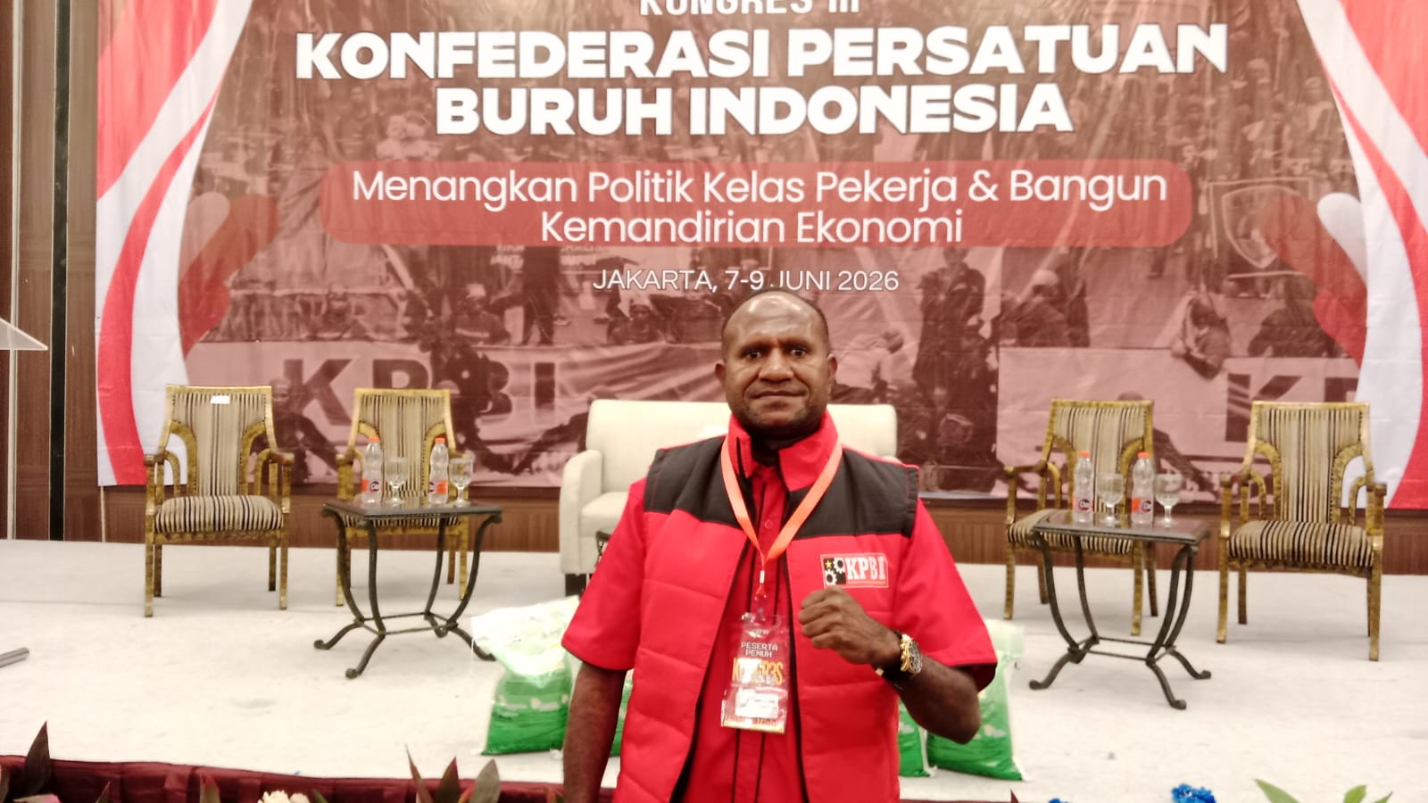 Ketua KPBI Wilayah Papua Dorong Penguatan Hak Buruh dan Desak Freeport Hindari PHK Sepihak