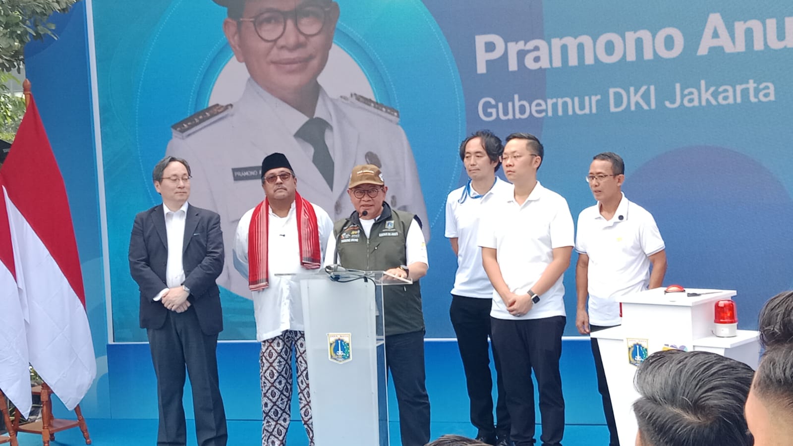 Pramono Anung Resmikan Groundbreaking Pedestrian Deck Dukuh Atas, Wujudkan Integrasi Enam Moda Transportasi di Jantung Jakarta
