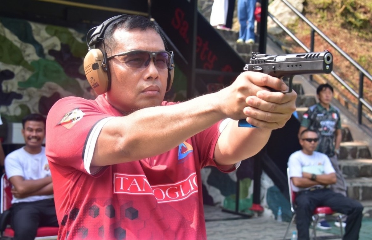 Pangkormar Ambil Bagian dalam Kejurnas Menembak Multi Event Perbakin 2026