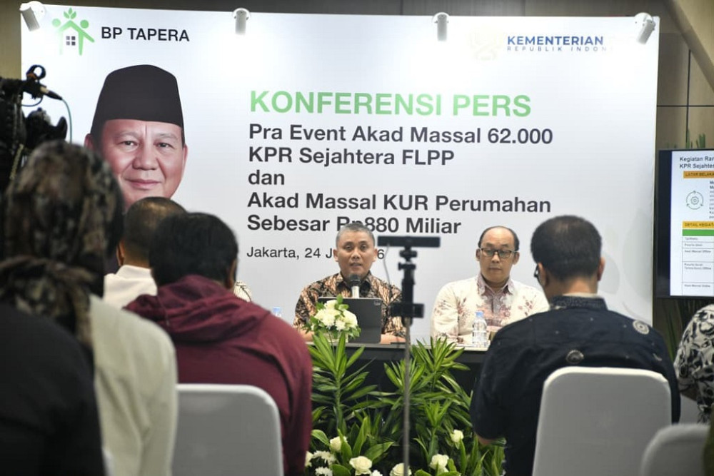 Presiden Dijadwalkan Hadiri Akad Massal 62 Ribu KPR Subsidi di Batang, BP Tapera Siapkan Pembiayaan Rp880 Miliar