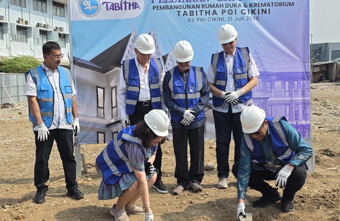 Peletakan Batu Pertama Rumah Duka dan Krematorium Tabitha PGI Cikini Jadi Tonggak Pelayanan Kedukaan yang Humanis