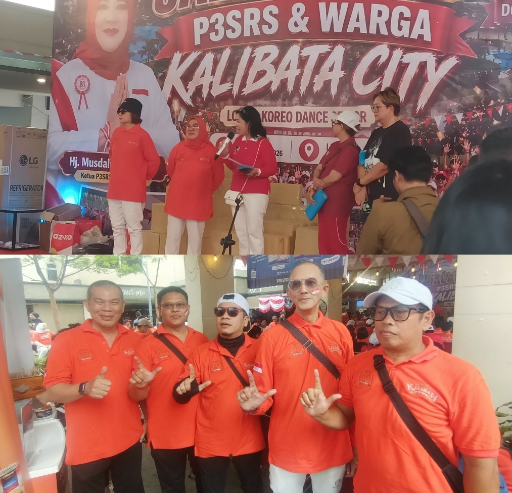 Kegiatan Jalan Sehat Meriah, Diikuti 1400 Peserta Warga Kalibata City