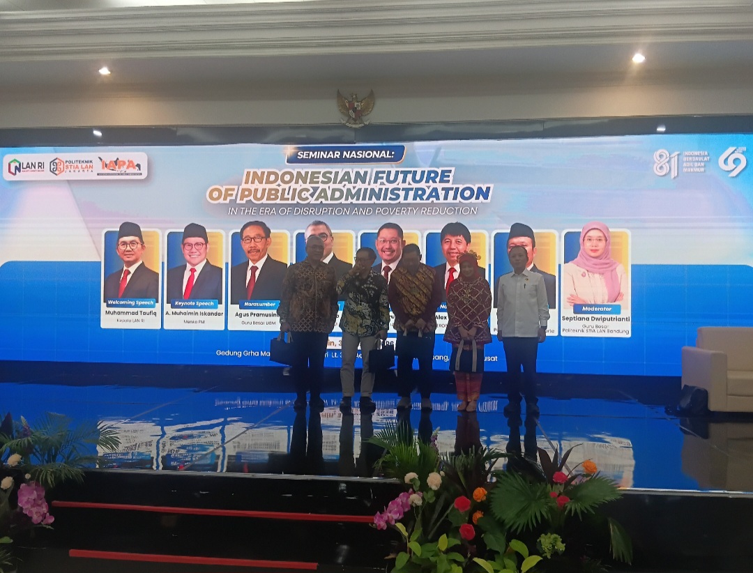 LAN RI Gelar Seminar Nasional, Bahas Masa Depan Administrasi Publik untuk Percepat Pengentasan Kemiskinan