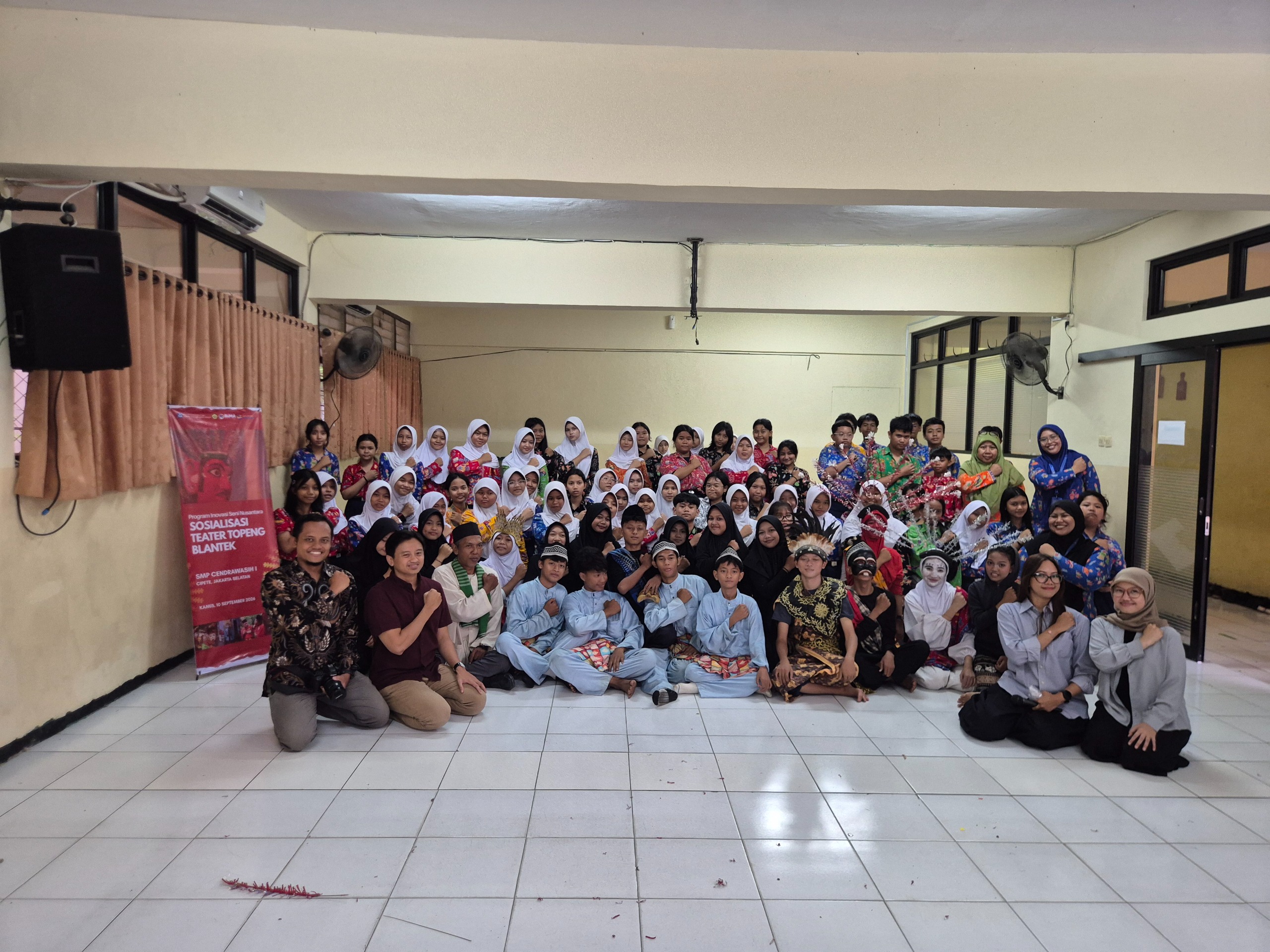 Tim PISN UPNVJ Perkuat Ekosistem Topeng Blantek untuk Regenerasi dan Keberlanjutan