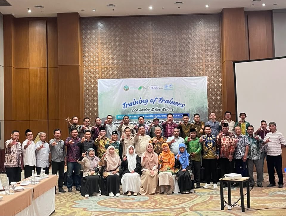 MLH PP Muhammadiyah Gelar ToT Rehabilitasi Hutan dan Lahan FOLU Net Sink 2030, Perkuat Hutan Wakaf Berkemajuan
