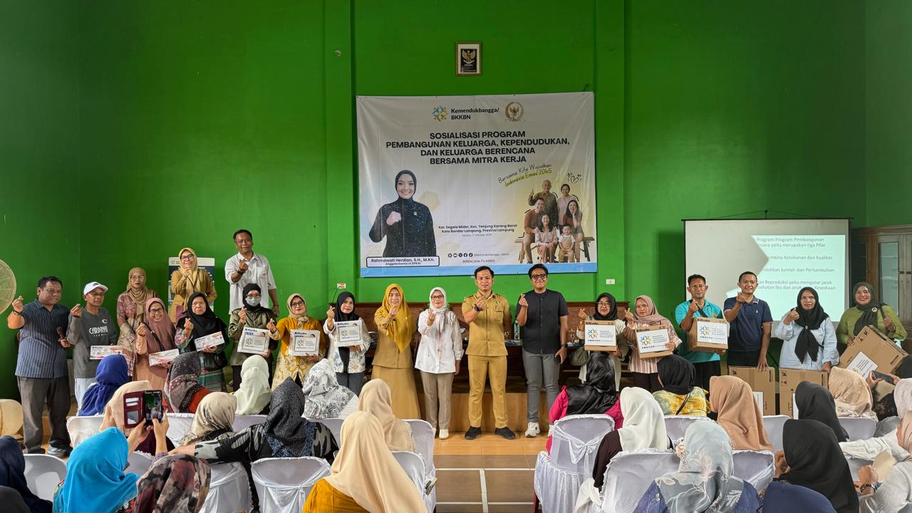 Ratusan Warga Bandar Lampung Hadiri Sosialisasi Program Bangga Kencana