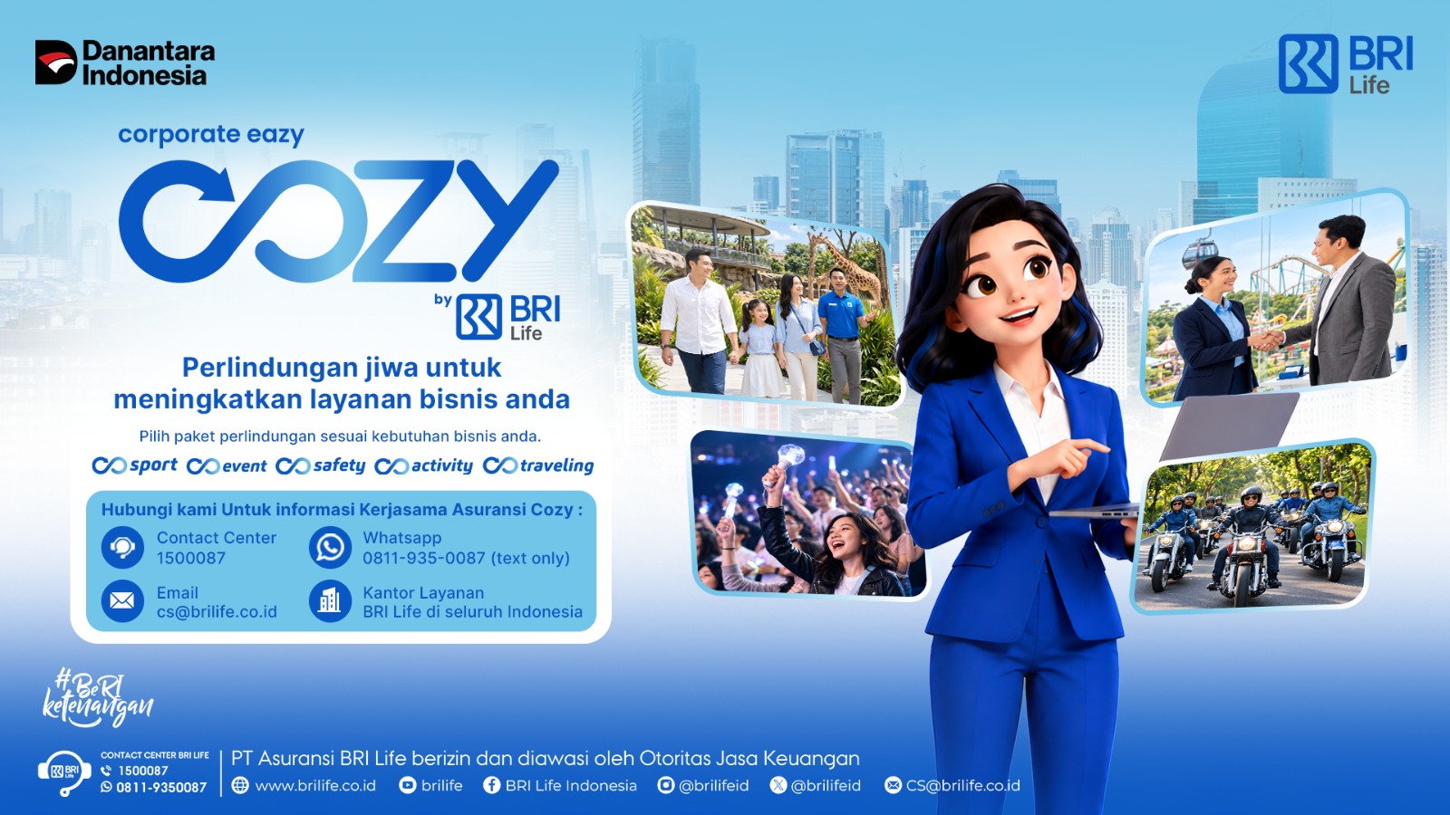 Tingkatkan Kepercayaan Pelanggan Usaha Anda Bersama Asuransi COZY BRI Life